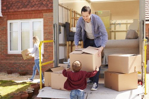 Customer complaint review process with moving service paperwork