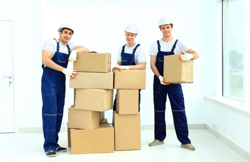 Moving van service for Canary Wharf apartment and office relocations