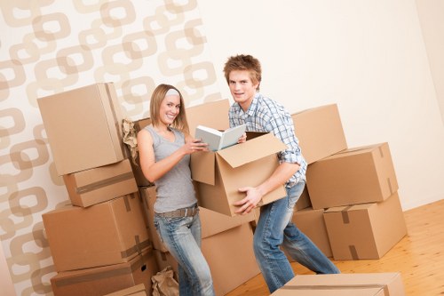 Local removal services supporting a Canary Wharf move with careful loading and access planning